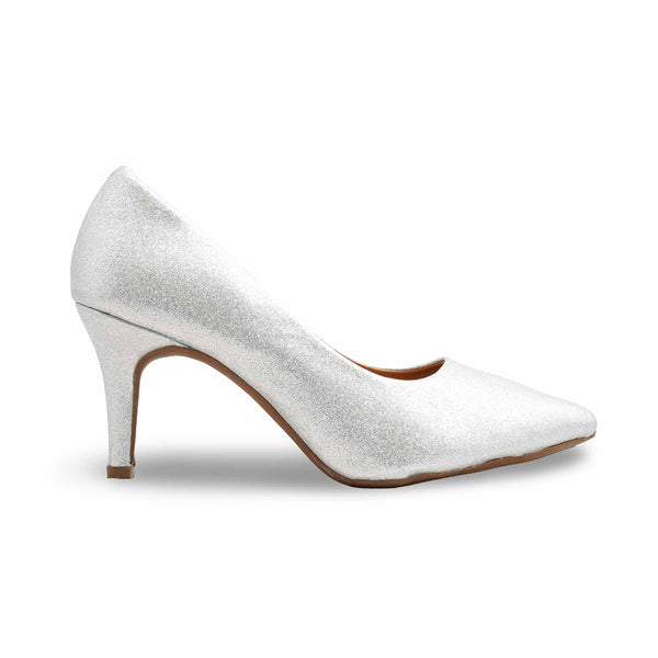 Silver Court Shoes WN7483