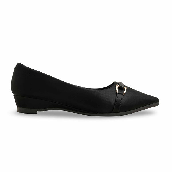 Black Court Shoes WN7487