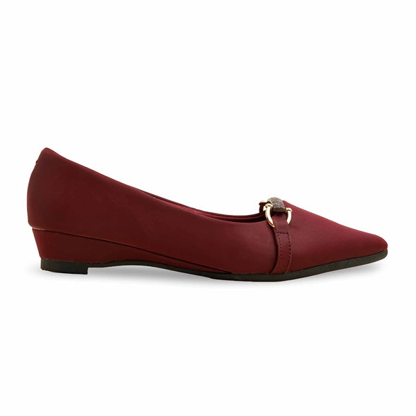 Maroon Court Shoes WN7487