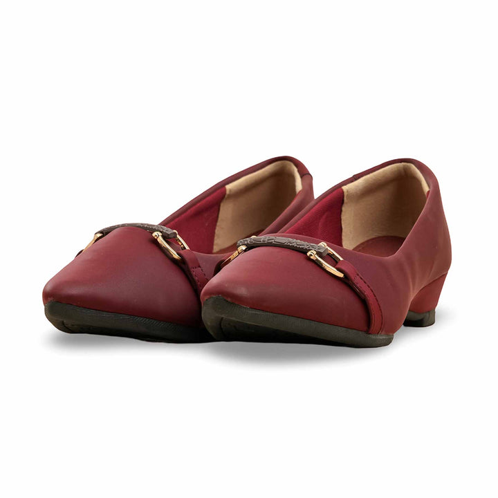 Maroon Court Shoes WN7487
