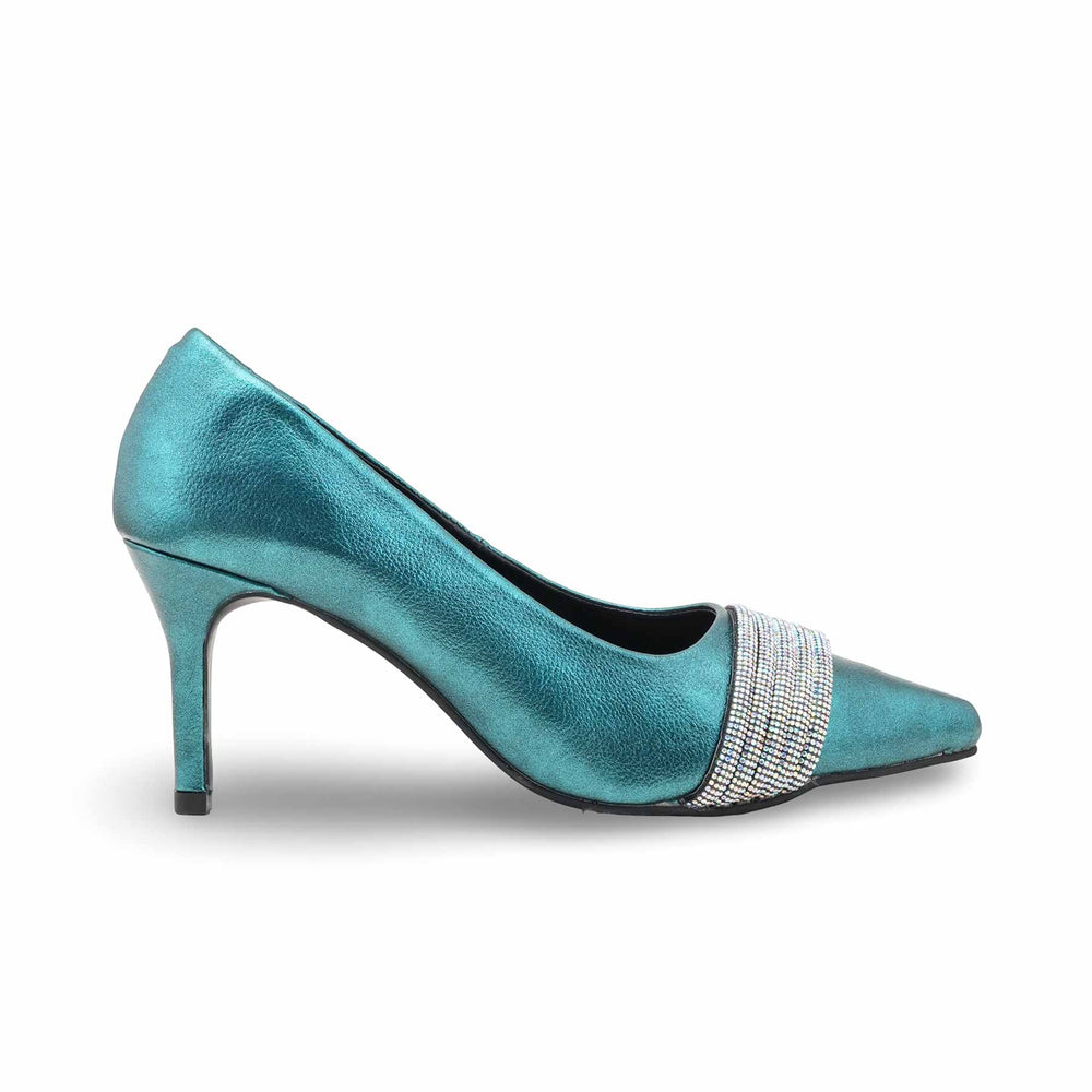 Green Winter Women Court Shoes WN7492