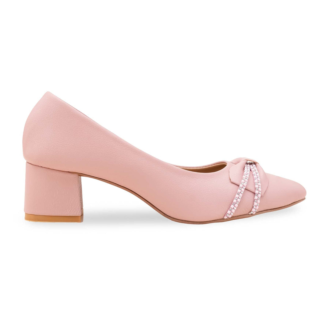 Pink Court Shoes For Ladies WN7493