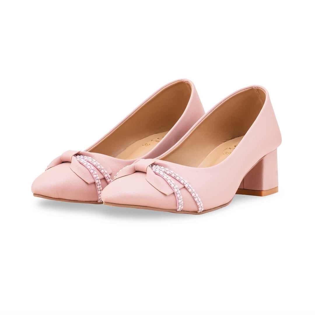 Pink Court Shoes For Ladies WN7493