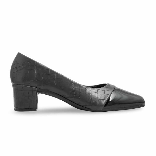 Black Court Shoes WN7498