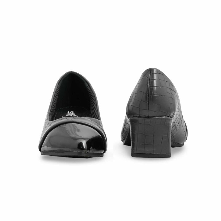 Black Court Shoes WN7498