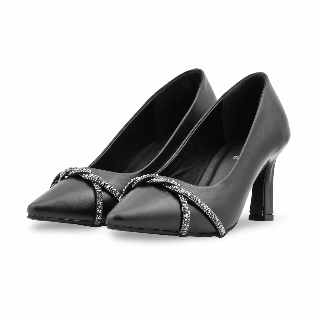 Black Court Shoes For Women WN7503