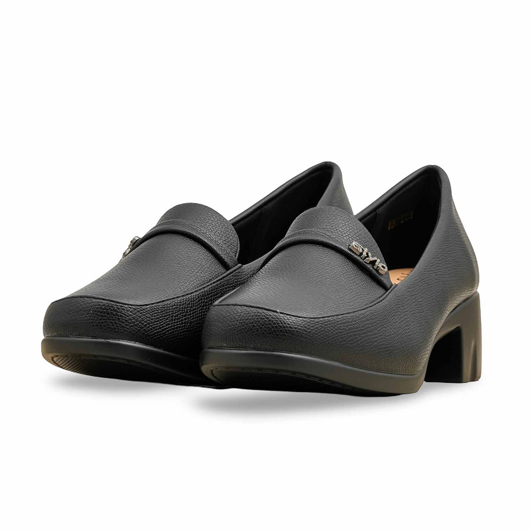 Black Court Shoes For Women WN7508