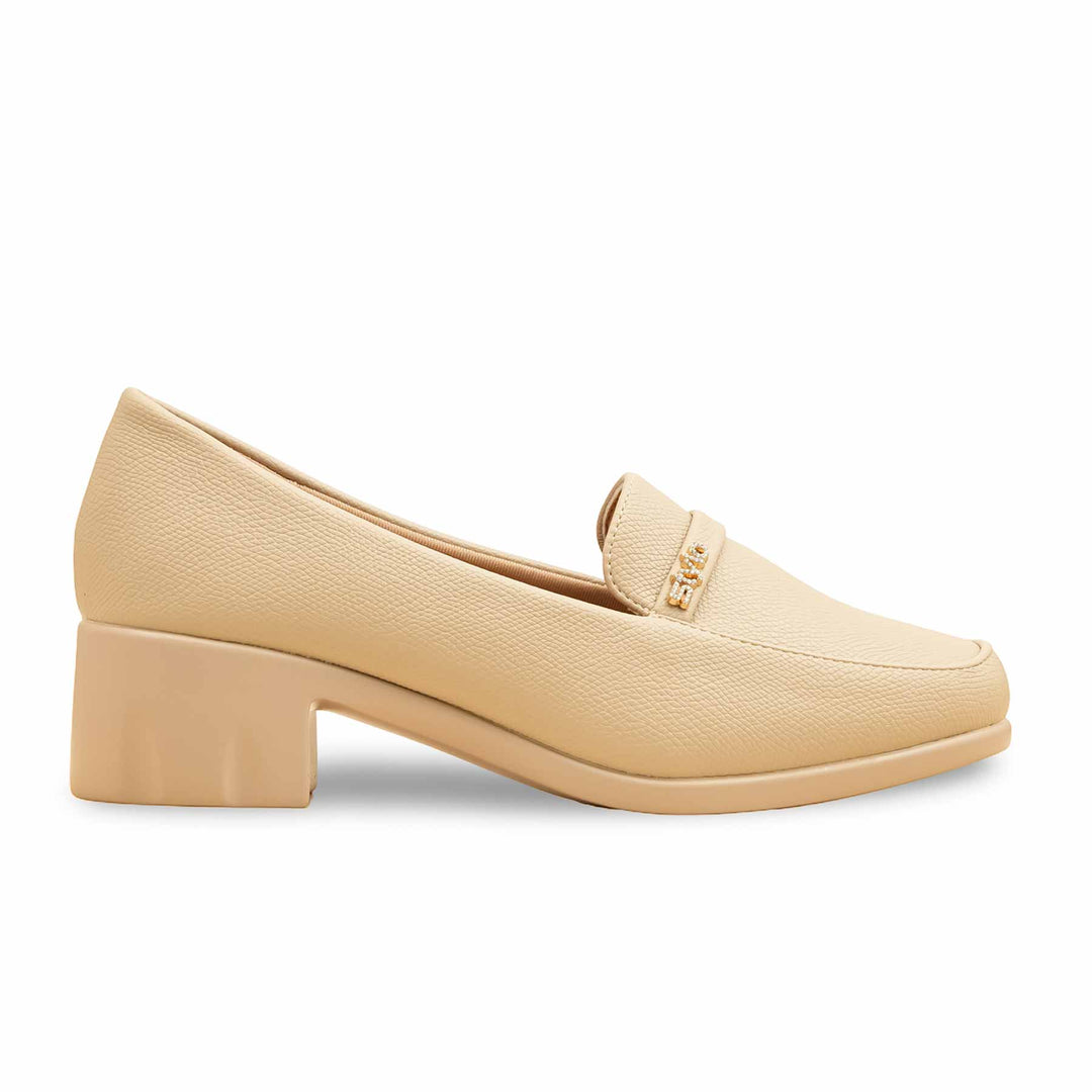 Beige Court Shoes For Women WN7508