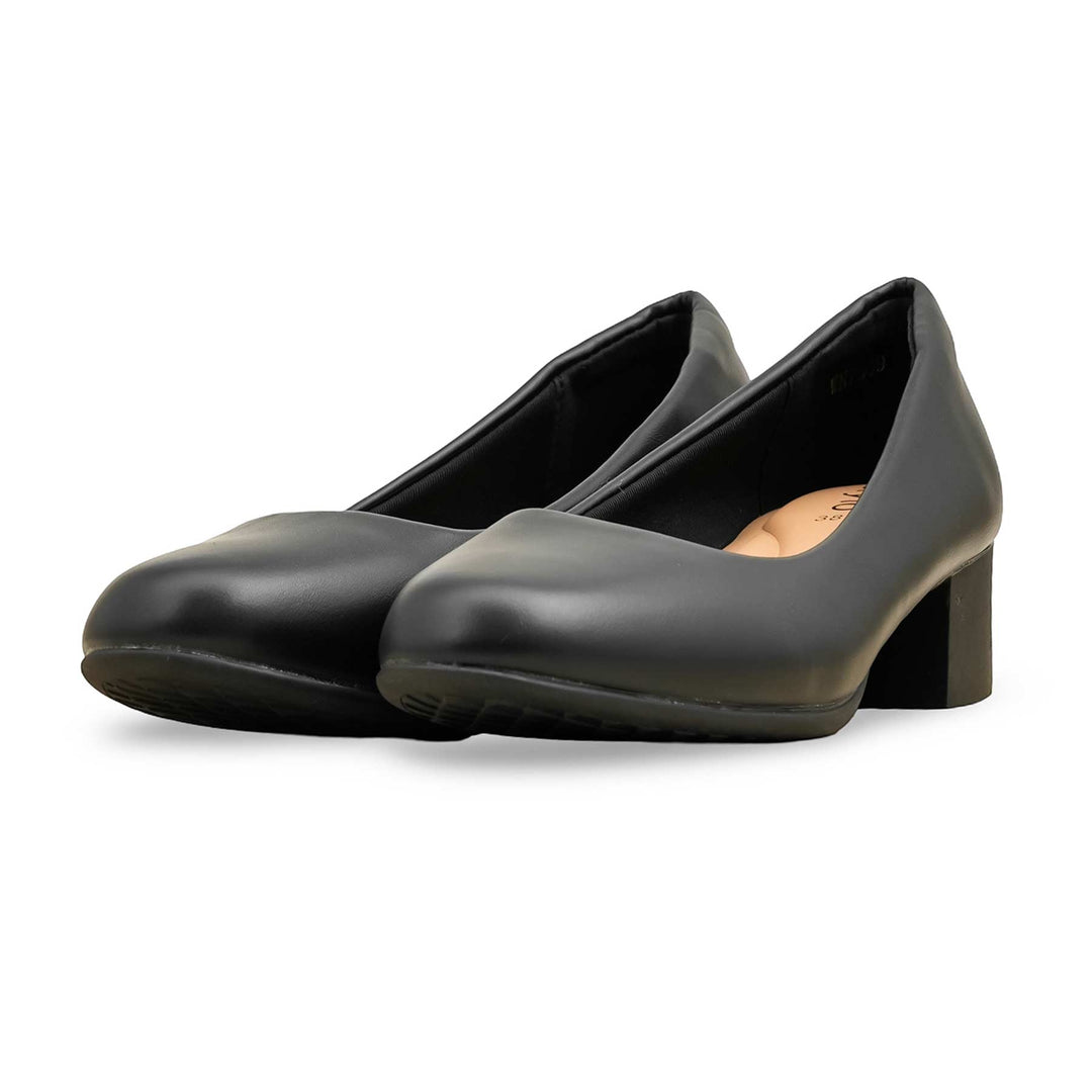 Black Court Shoes For Women WN7509
