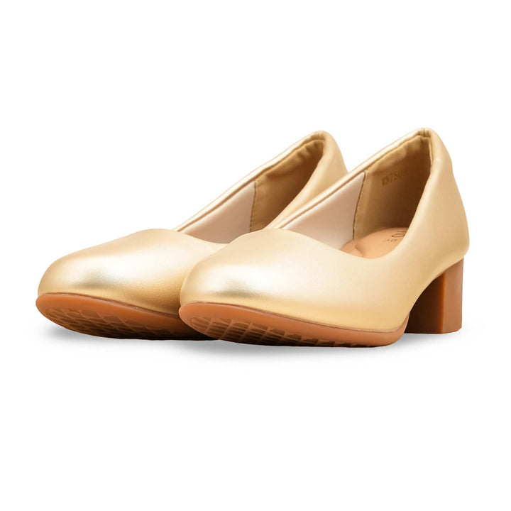 Golden Court Shoes For Women WN7509