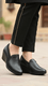 Black Court Shoes For Ladies WN7510