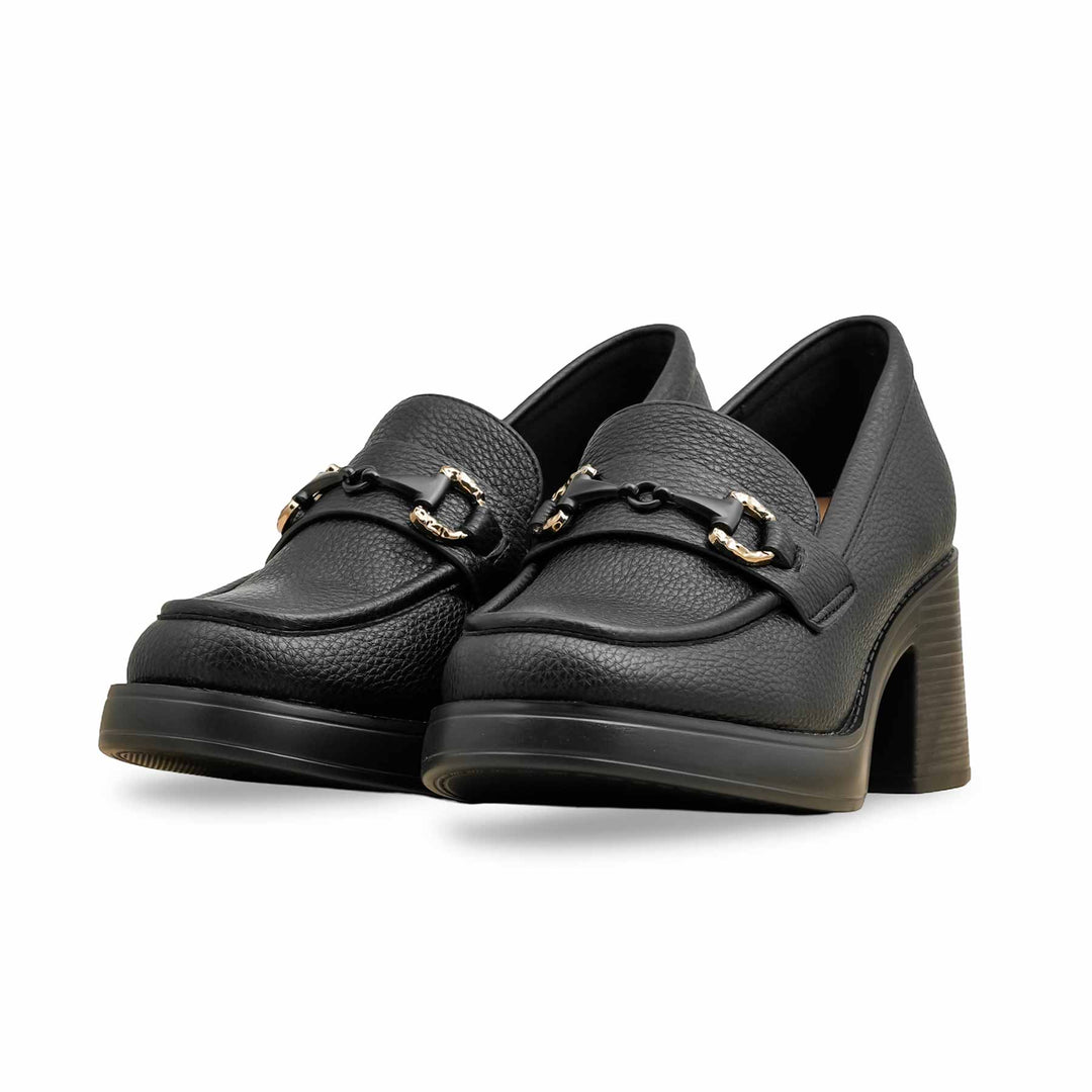 Black Court Shoes For Ladies WN7511
