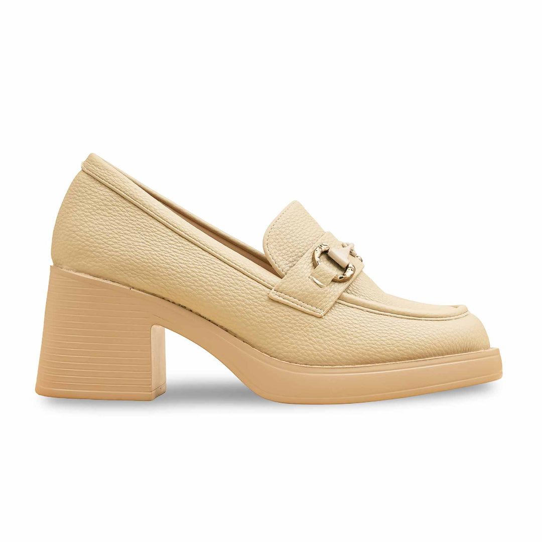 Beige Court Shoes For Ladies WN7511