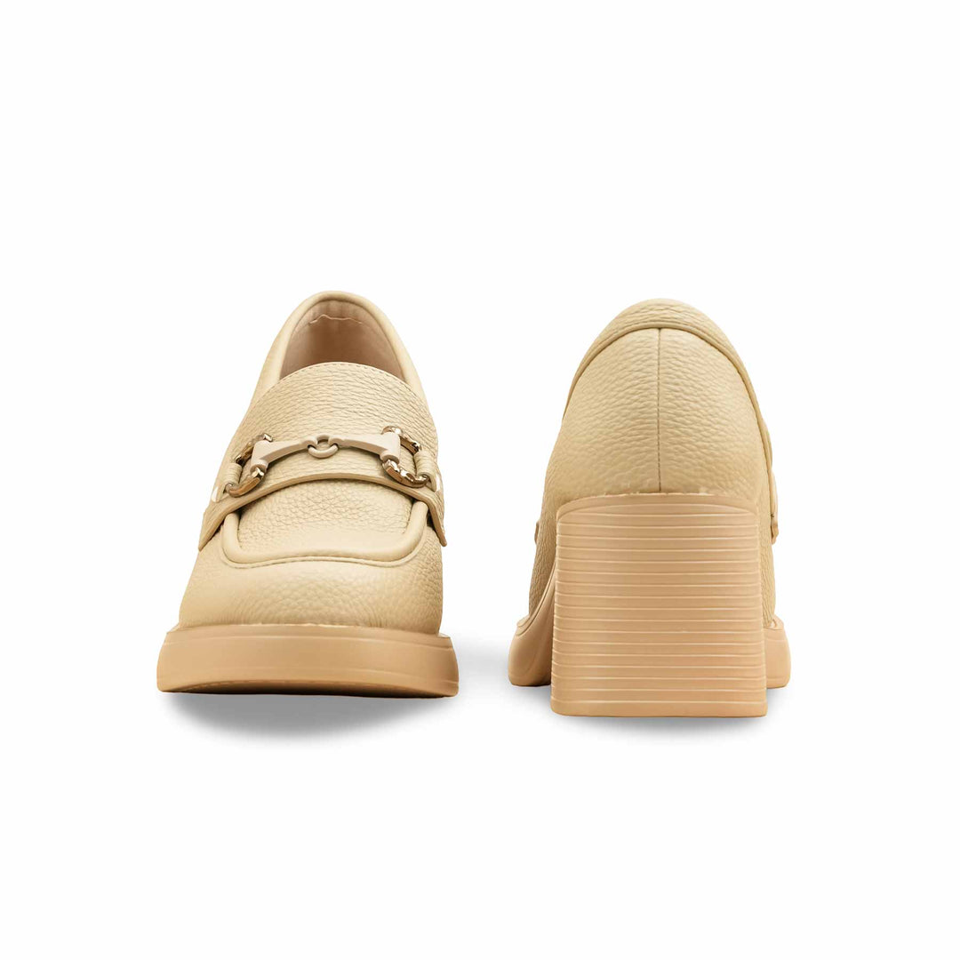 Beige Court Shoes For Ladies WN7511
