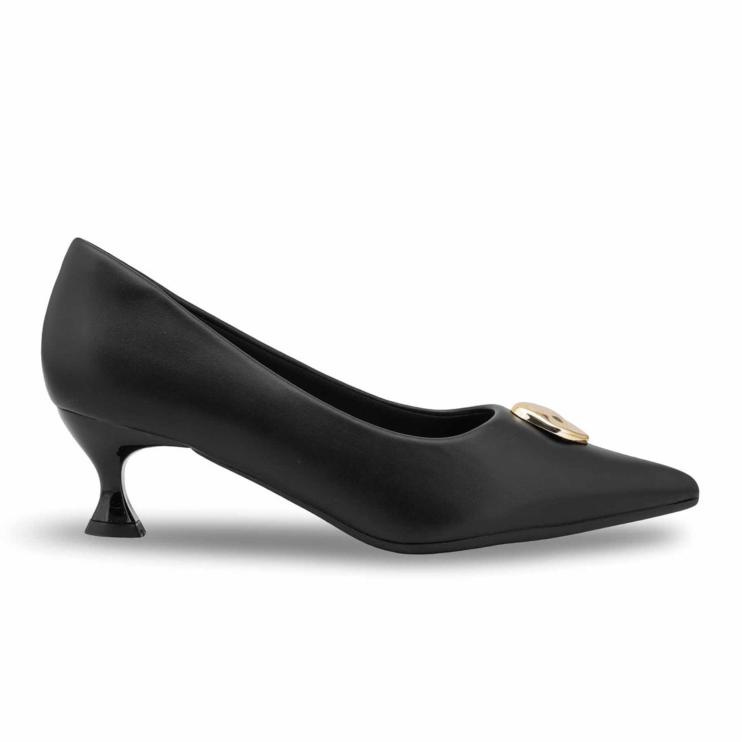 Black Court Shoes For Women WN7515