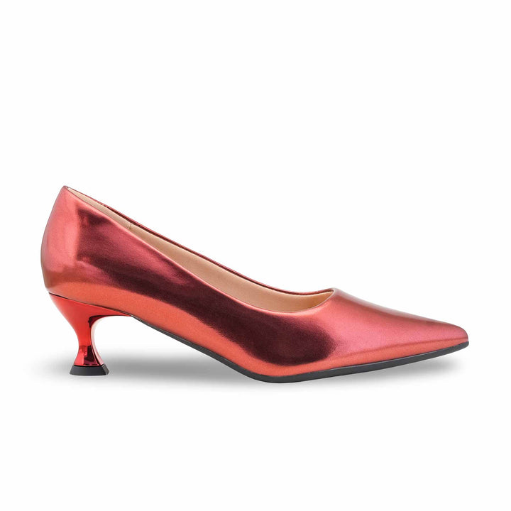 Maroon Court Shoes For Ladies WN7516