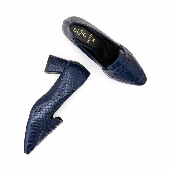 Blue Court Shoes For Ladies WN7528