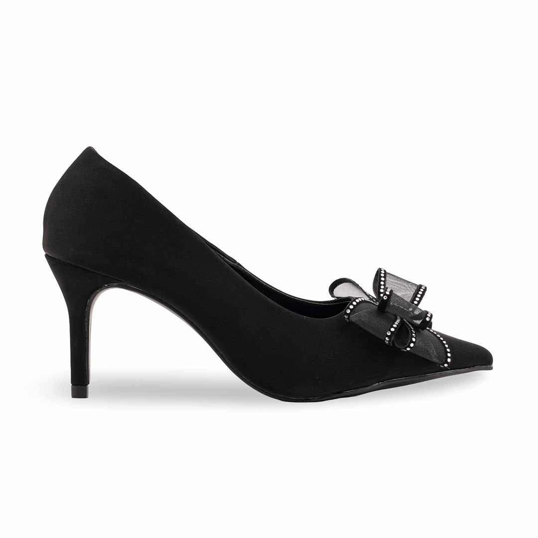 Black Court Shoes For Women WN7529