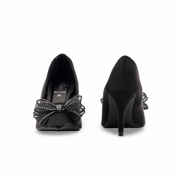 Black Court Shoes For Women WN7529