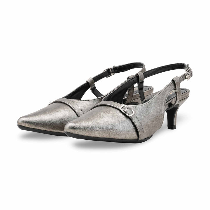 Grey Court Shoes For Ladies WN7533