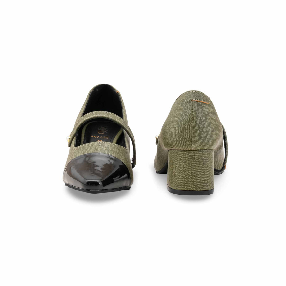 Olive Women Court Shoes WN7550