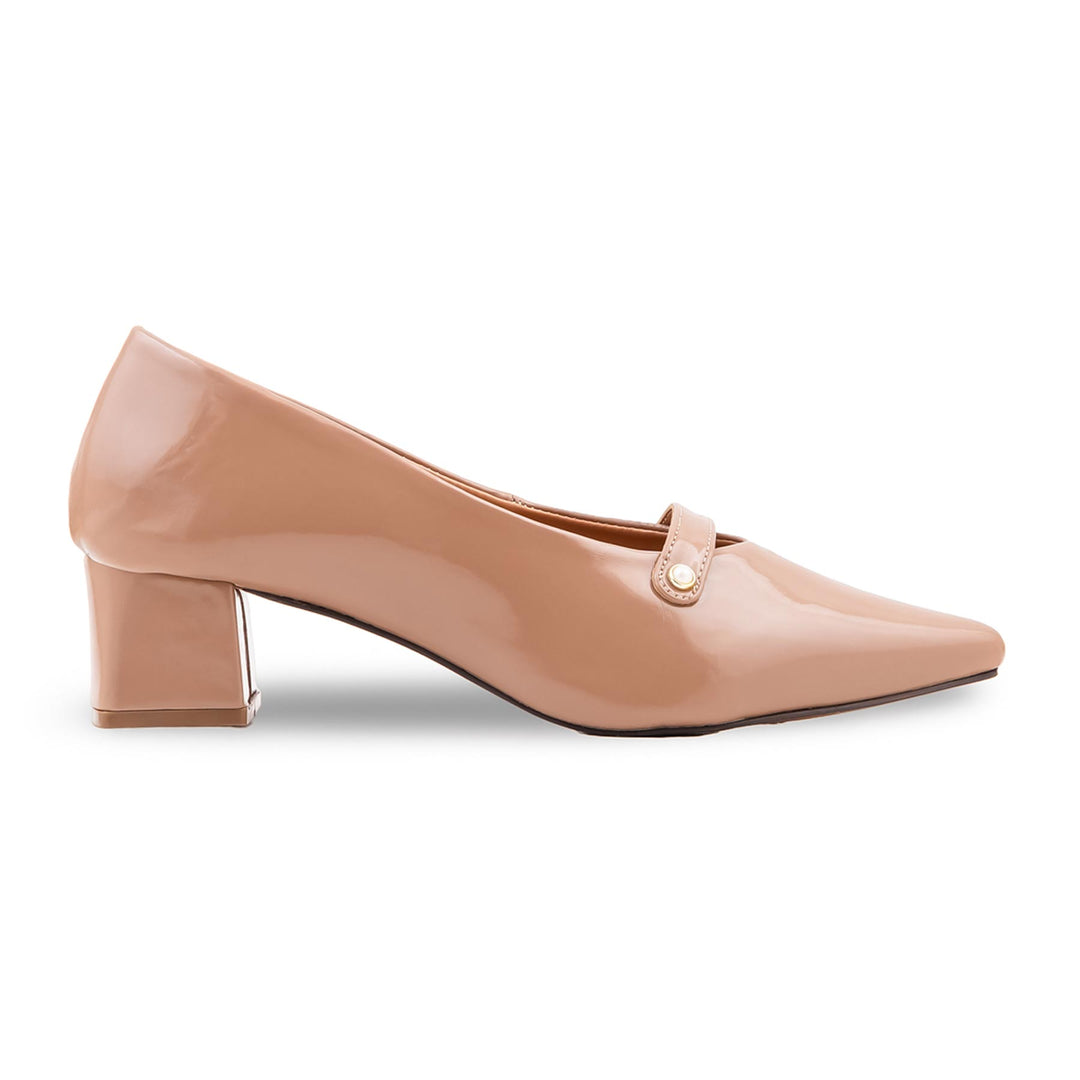 Beige Court Shoes For Women WN7551