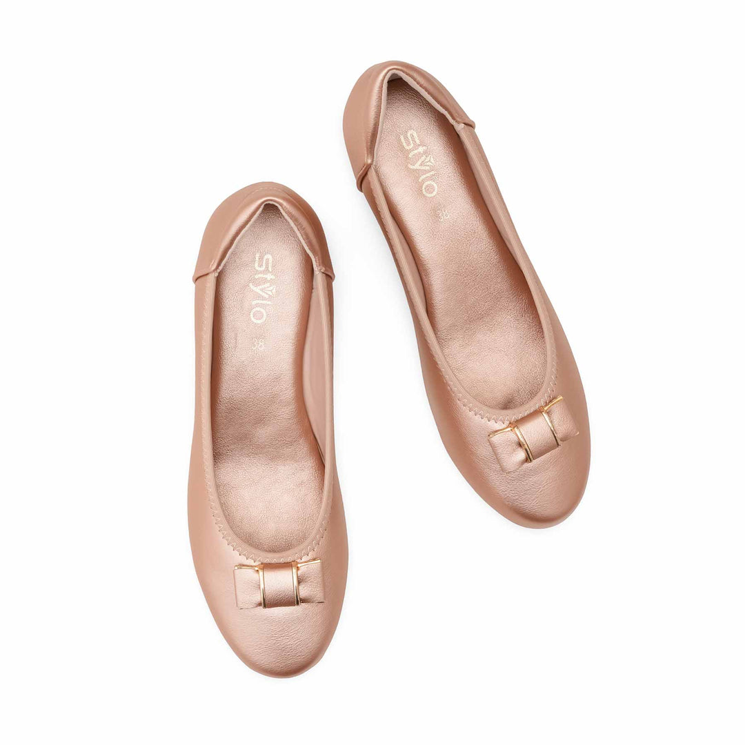 Beige Court Shoes For Ladies WN7555