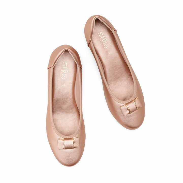 Beige Court Shoes For Ladies WN7555