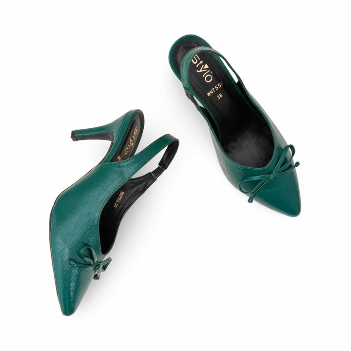 Green Women Court Shoes WN7558