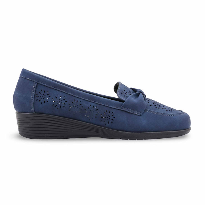 Navy Moccasin For Ladies WN7567