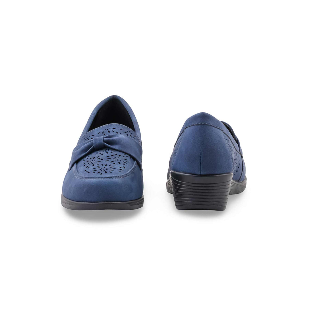 Navy Moccasin For Ladies WN7567