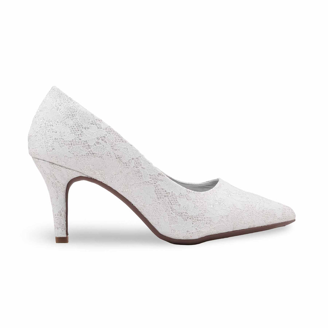 Silver Court Shoes For Women WN7579