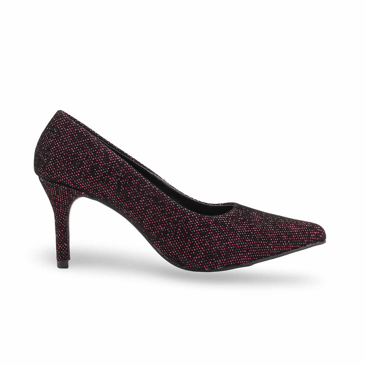 Maroon Court Shoes For Ladies WN7580