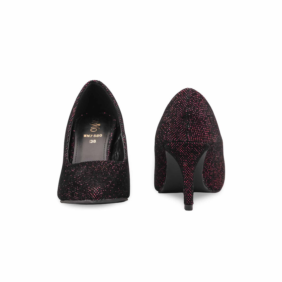 Maroon Court Shoes For Ladies WN7580