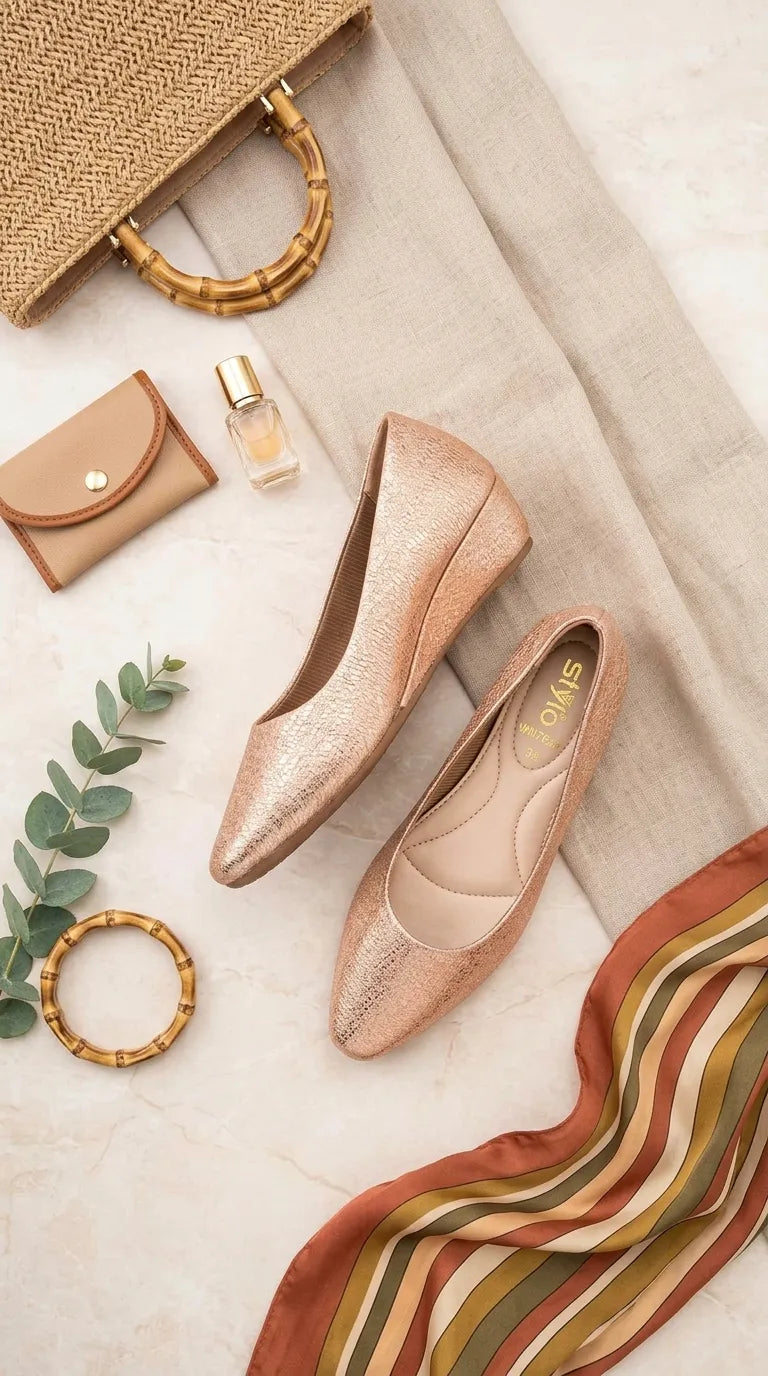 Peach Court Shoes For Women WN7620