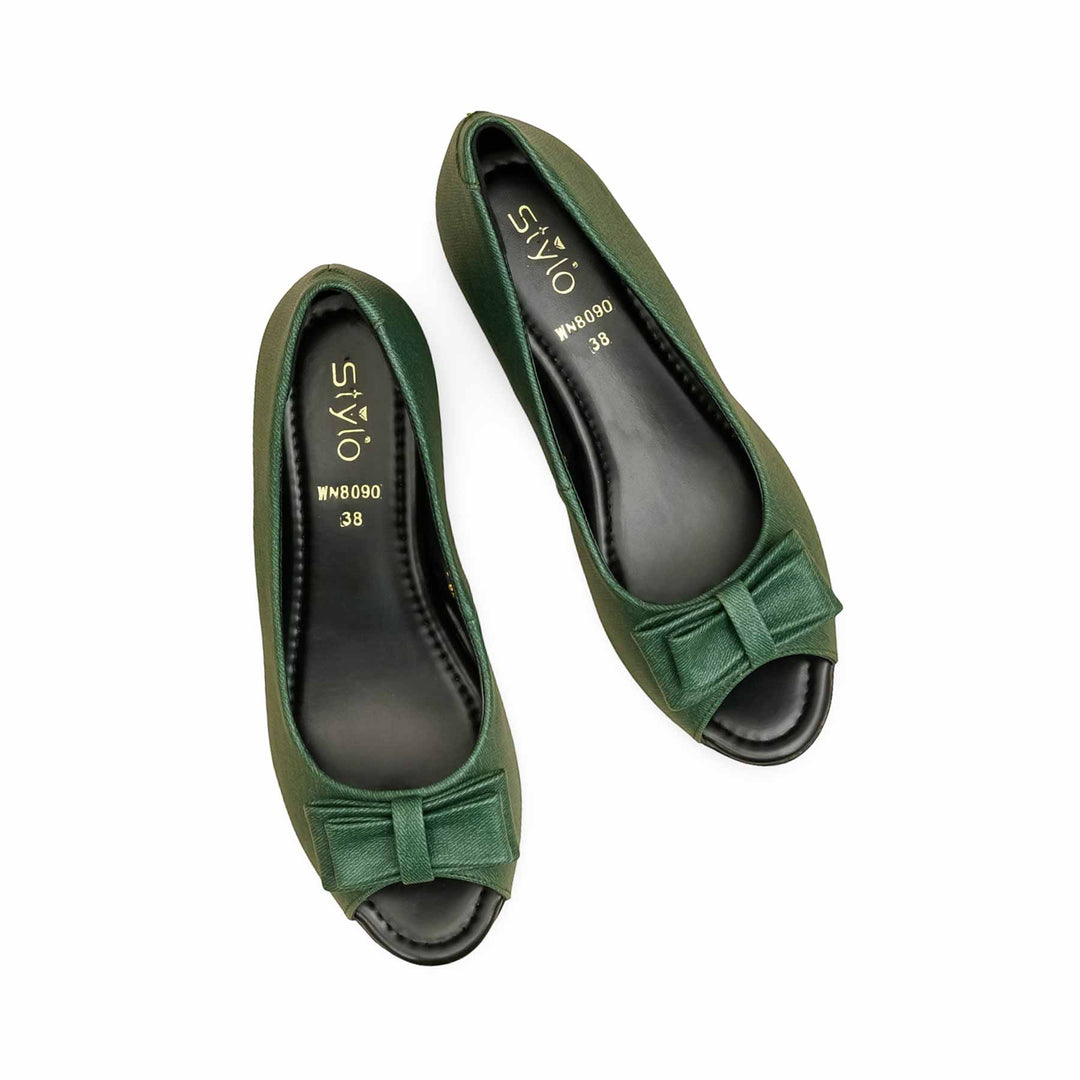 Green Peep Toes For Ladies WN8090