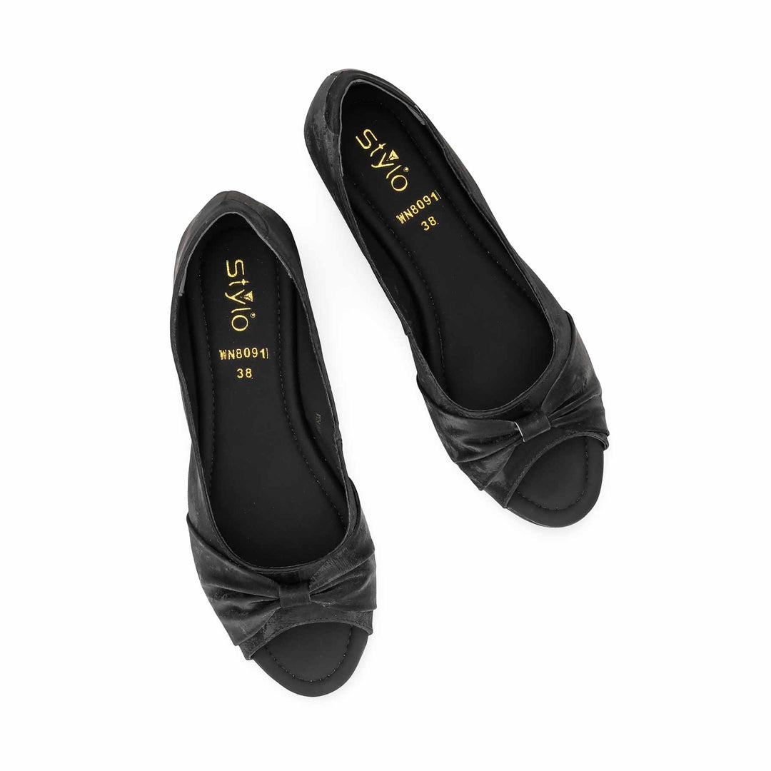Black Peep Toes For Ladies WN8091