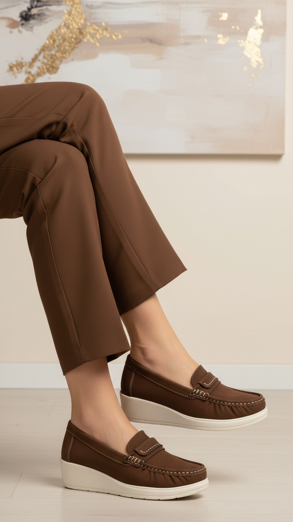 Brown Moccasin WNS003