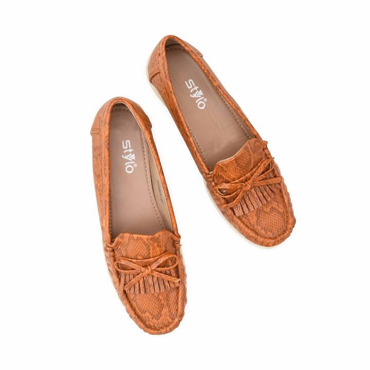 Tan Moccasin For Women WNS004
