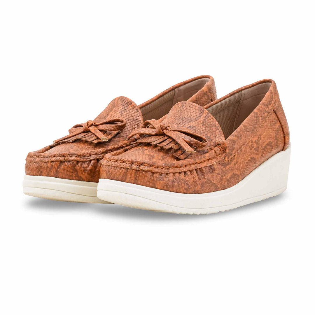 Tan Moccasin For Women WNS004