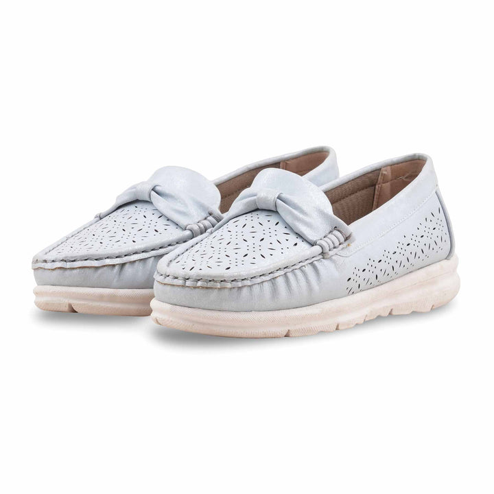 Sky Blue Moccasin For Women WNS005