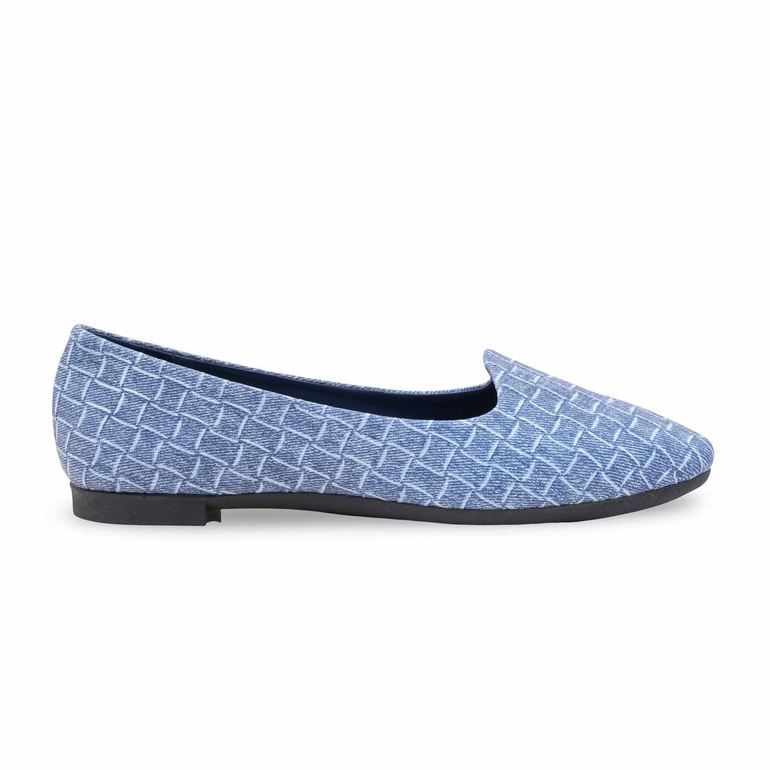 Sky Blue Women Court Shoes 