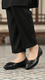 Black Women Court Shoes WNS015