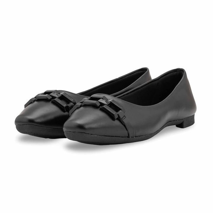 Black Women Court Shoes WNS015