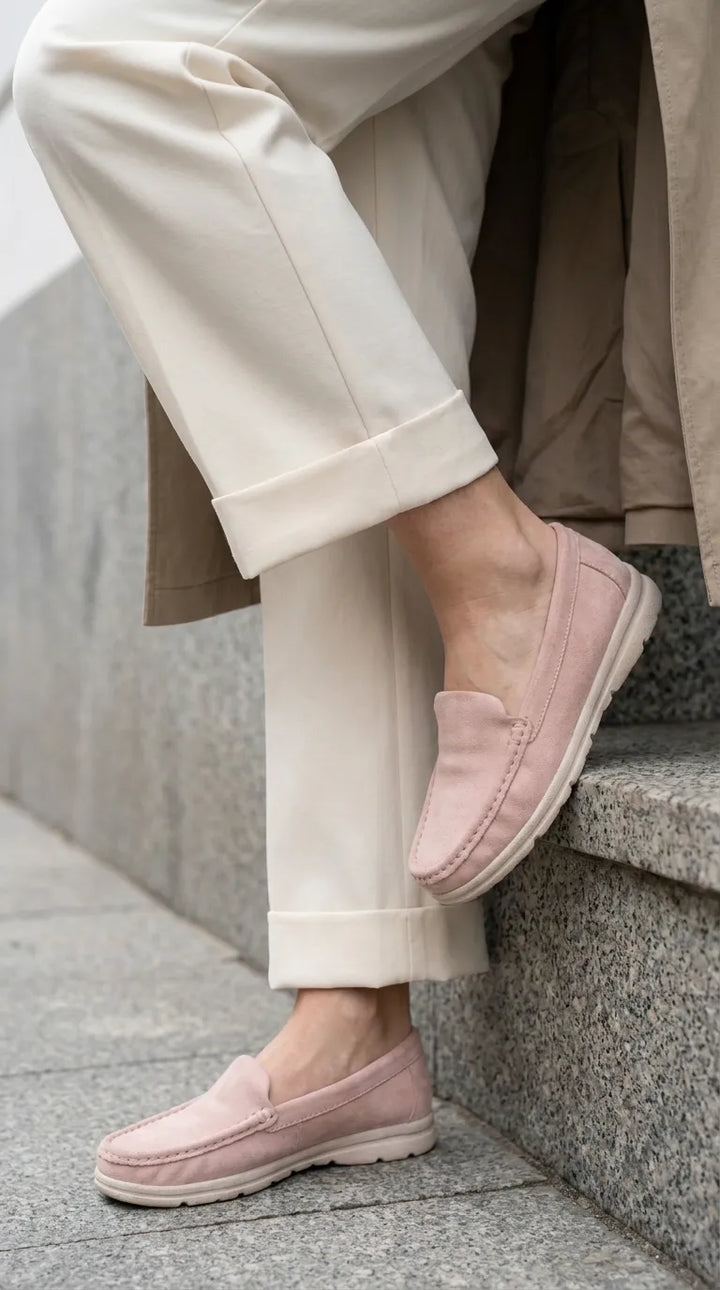 Pink Casual Pumps For Ladies WS0029