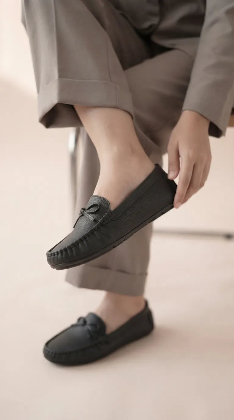 Black Casual Pumps For Ladies WS0030
