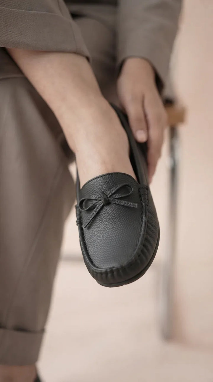Black Casual Pumps For Ladies WS0030