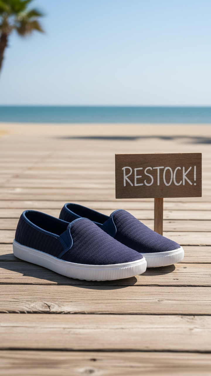 Navy Casual Sneaker WN6204