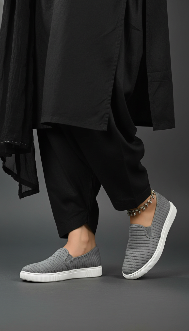 Grey Casual Sneaker WN6204