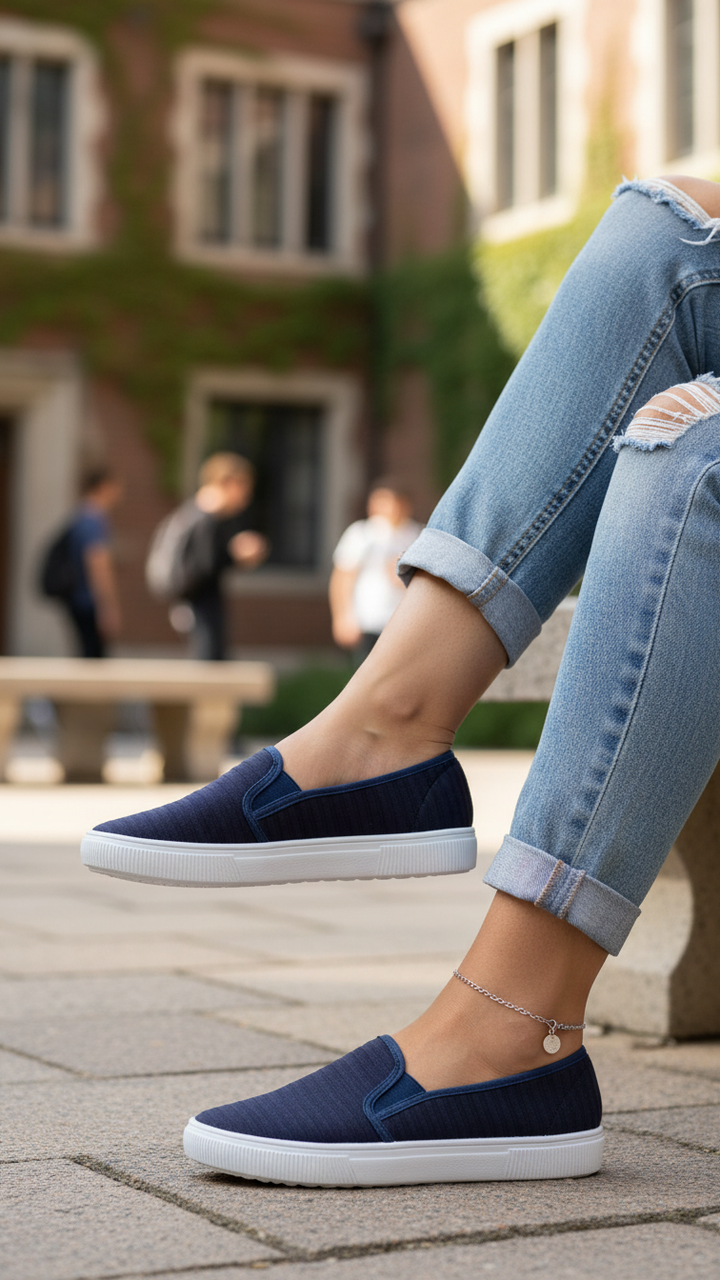 Navy Casual Sneaker WN6204